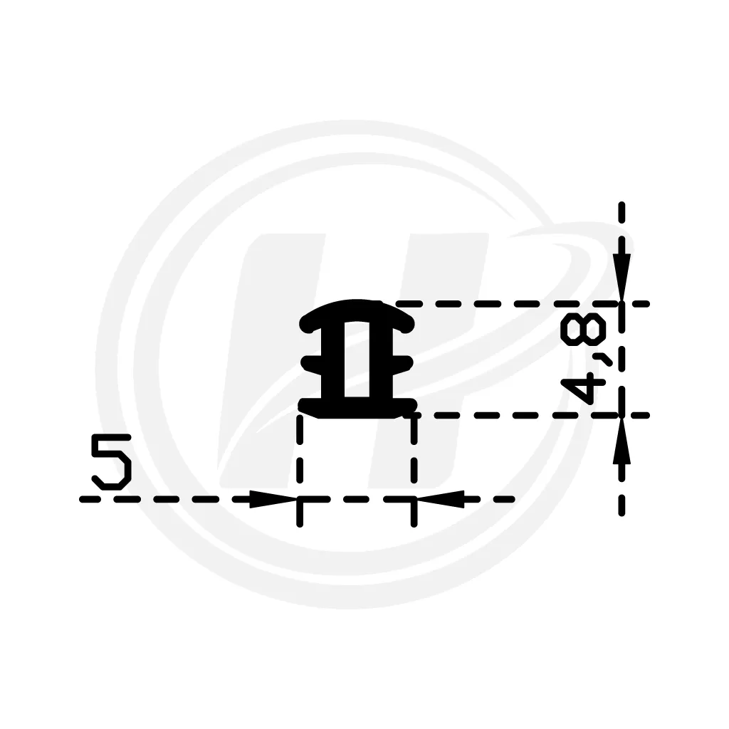 CABINET DOOR SEAL