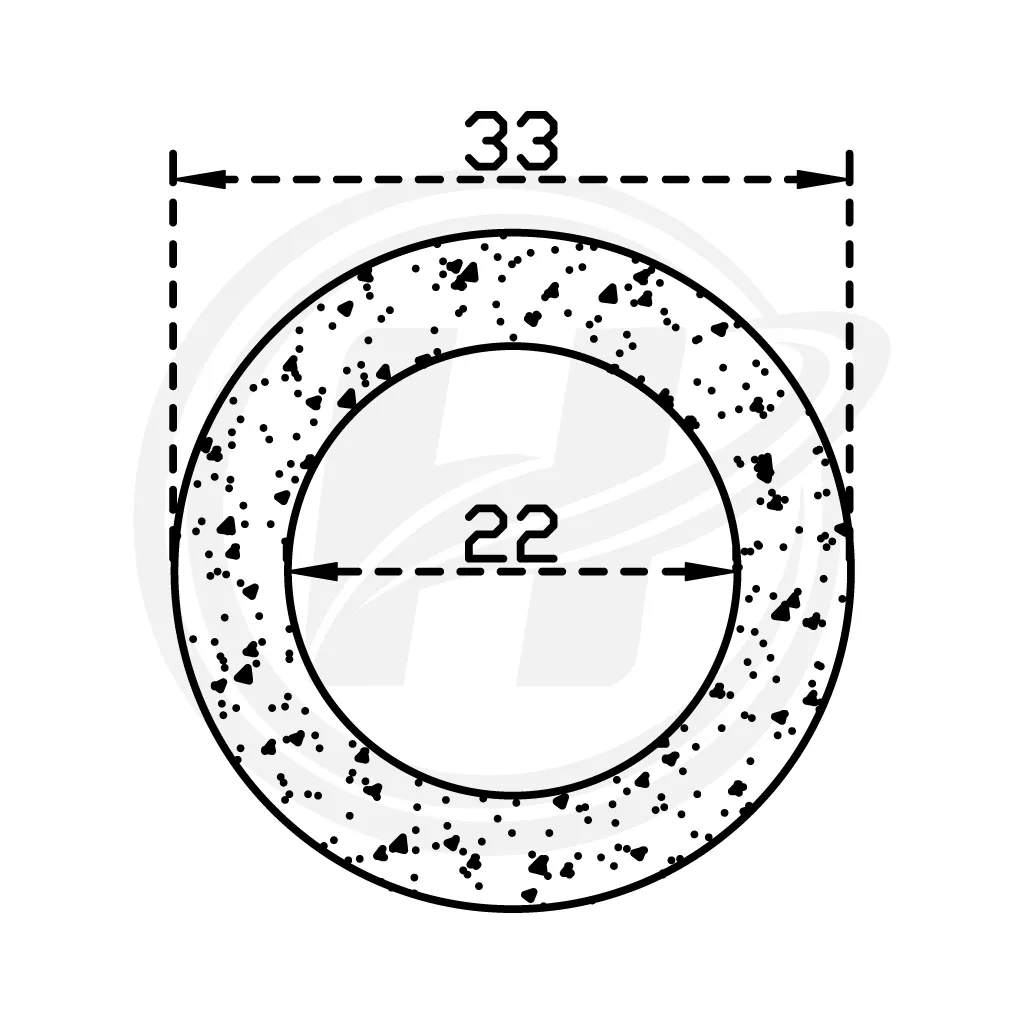 22X33 FOAM HOSE